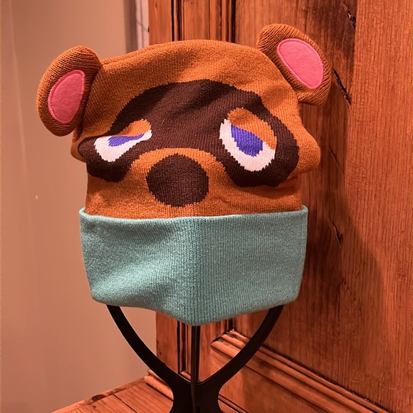 Nintendo Animal Crossing Tom Nook knit hat - Picture 1 of 6